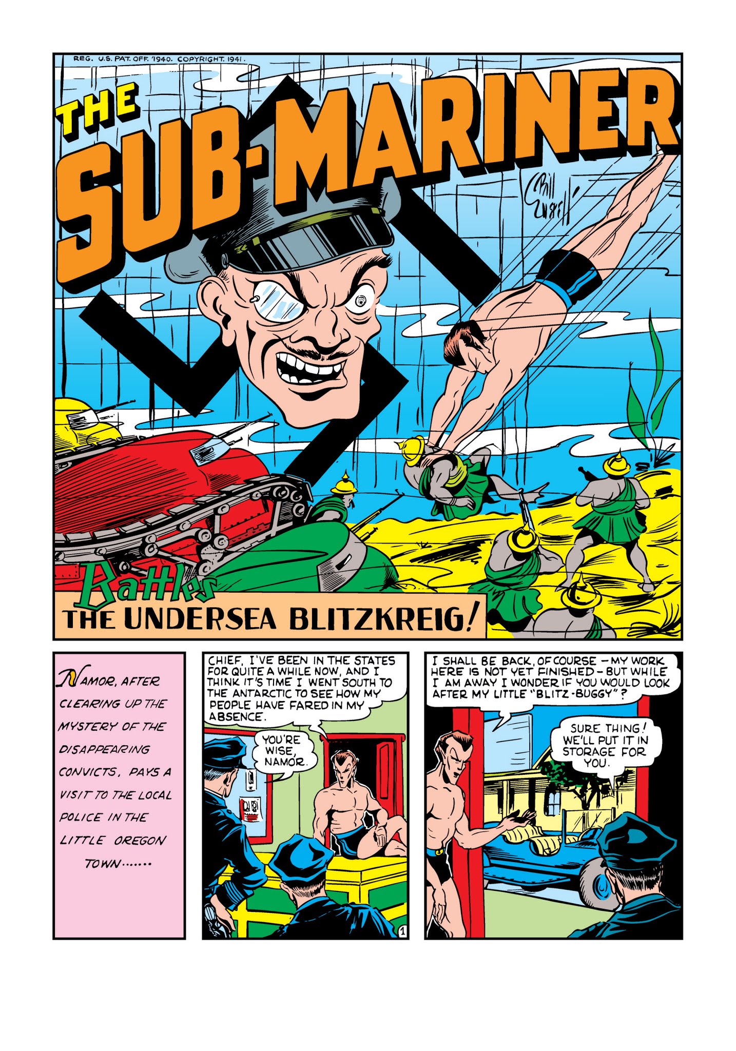 Read online Marvel Masterworks: Golden Age Marvel Comics comic -  Issue # TPB 6 (Part 3) - 24