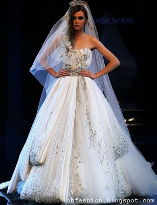Lebanese Fashion: Wedding Gowns by Lebanese Designers