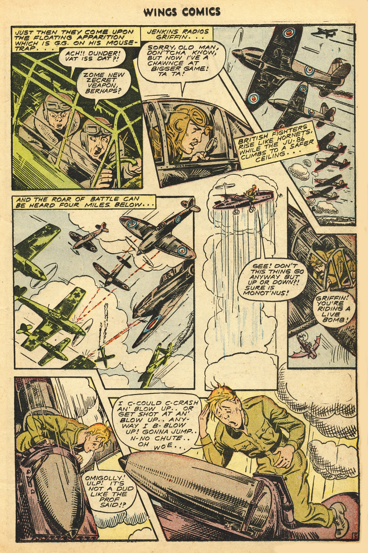 Read online Wings Comics comic -  Issue #45 - 17