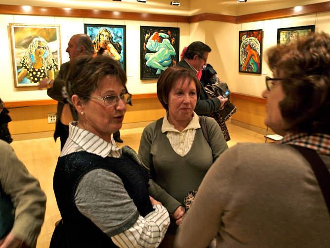 EXPOSICION DE BARBEYTO EN EL CORTE INGLES DE ALICANTE