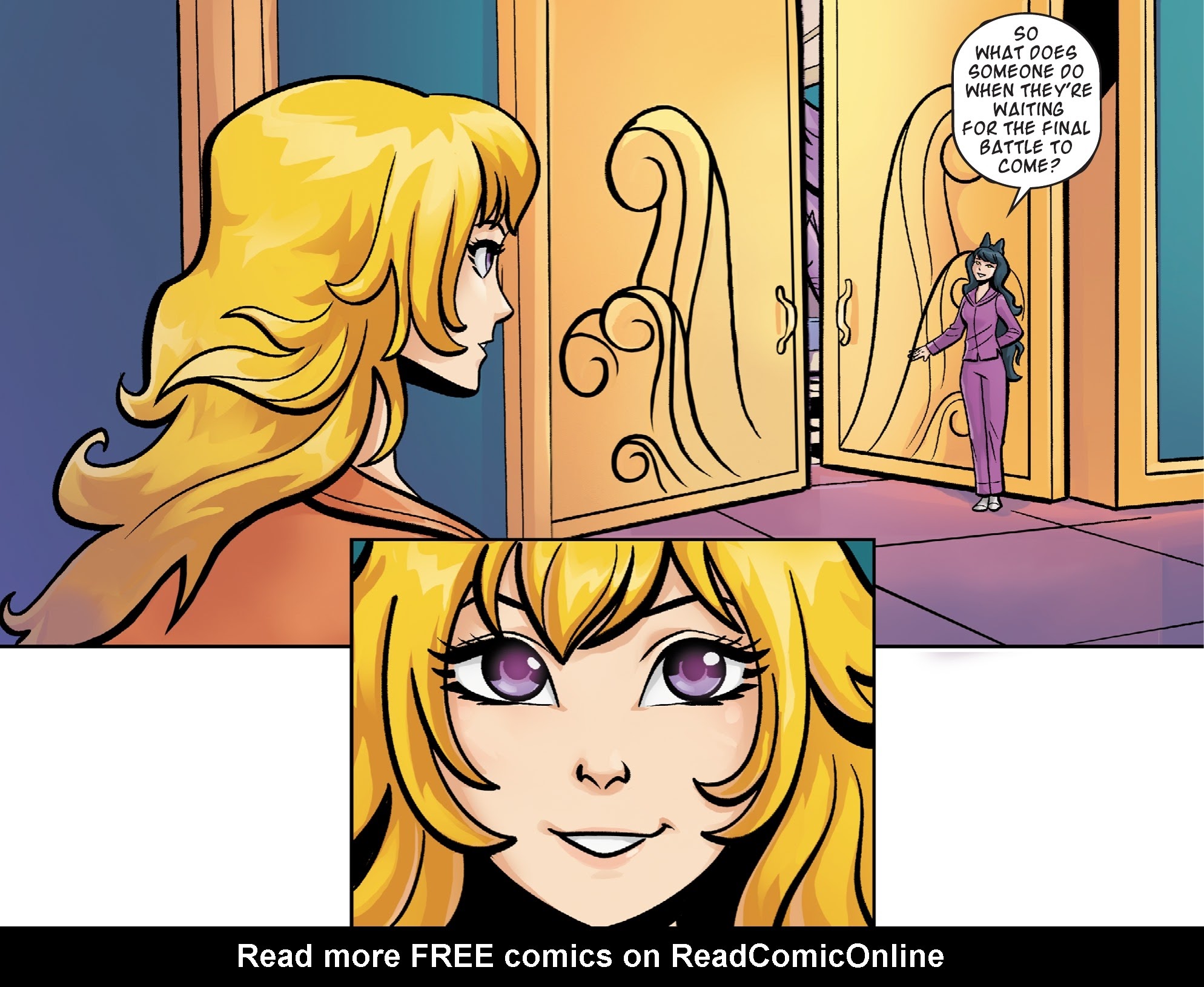 Read online RWBY/Justice League comic -  Issue #10 - 15