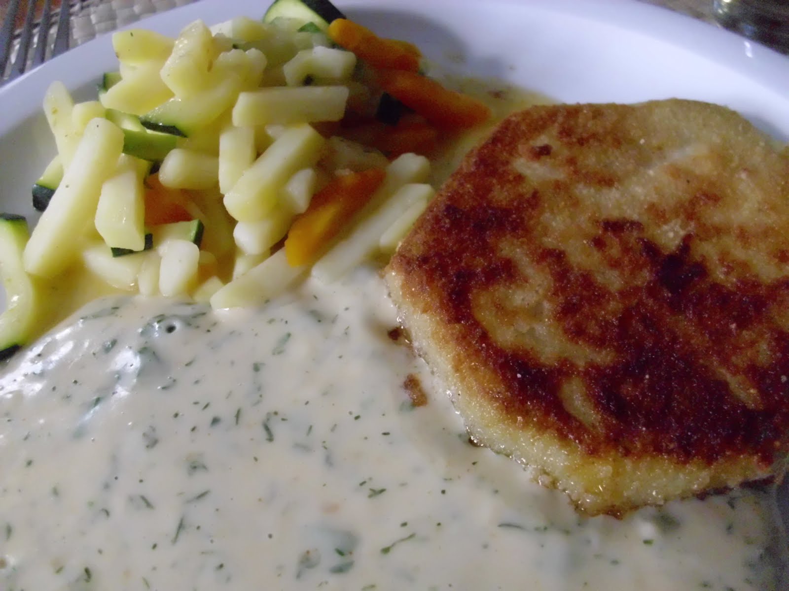 Katrins veggie life: Kohlrabi in knuspriger Panade mit Kartoffel-Möhren ...