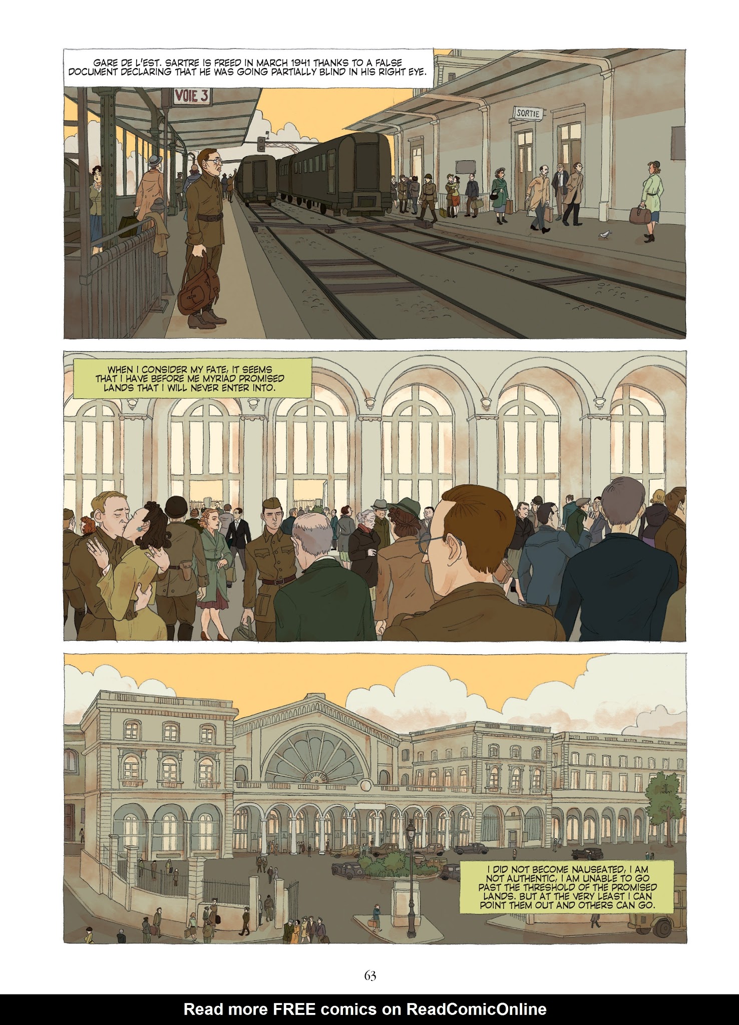 Read online Sartre comic -  Issue # TPB - 60