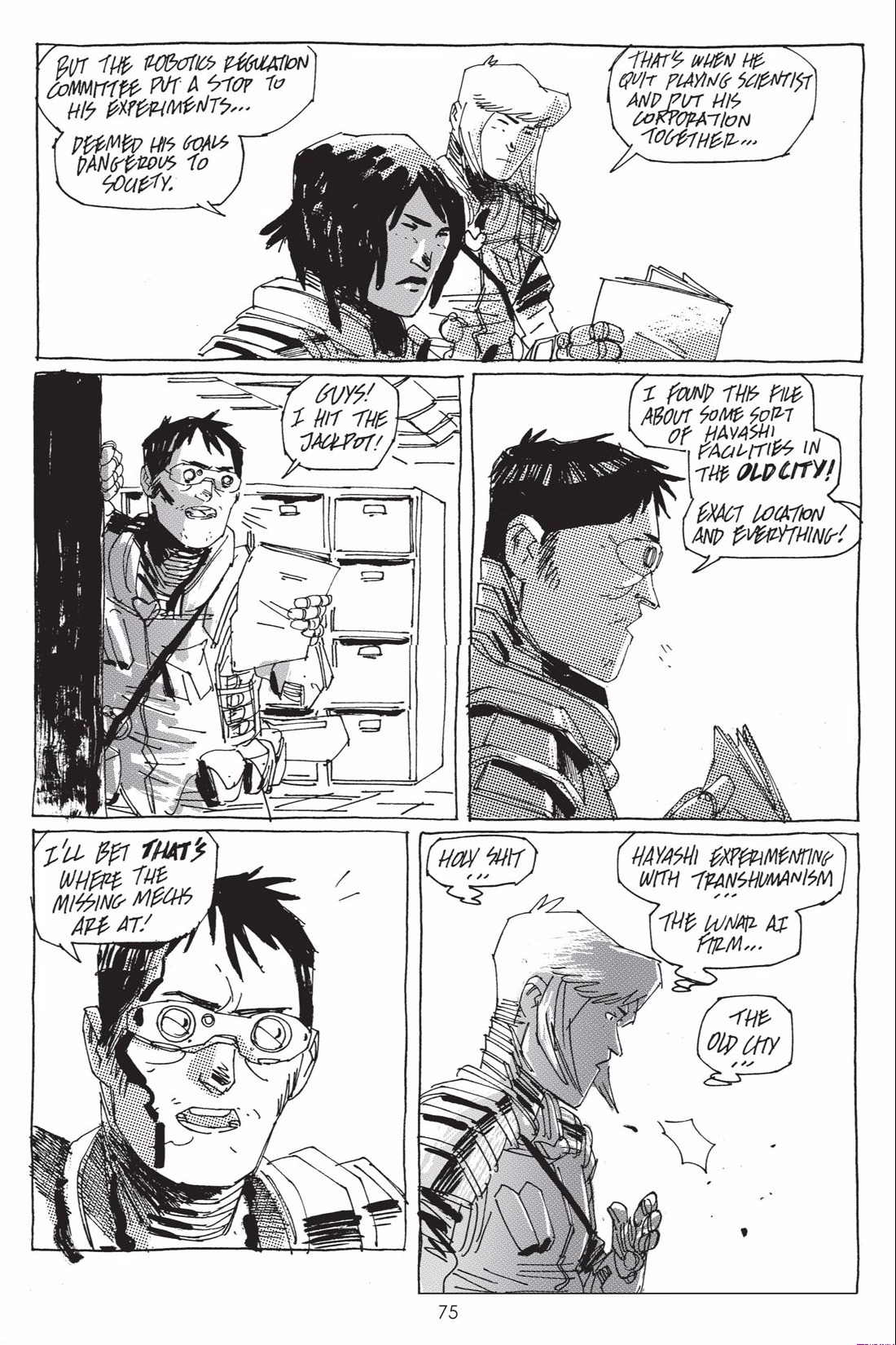 Read online Old City Blues comic -  Issue # TPB - 74