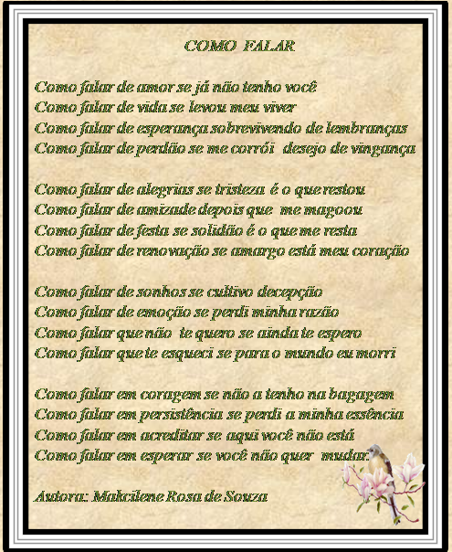 Difícil levanta-se depois da rasteira de uma decepção...