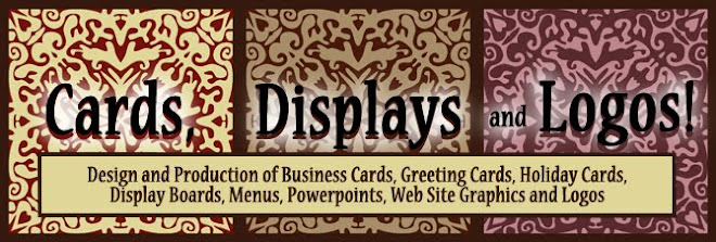 Cards, Displays and Logos