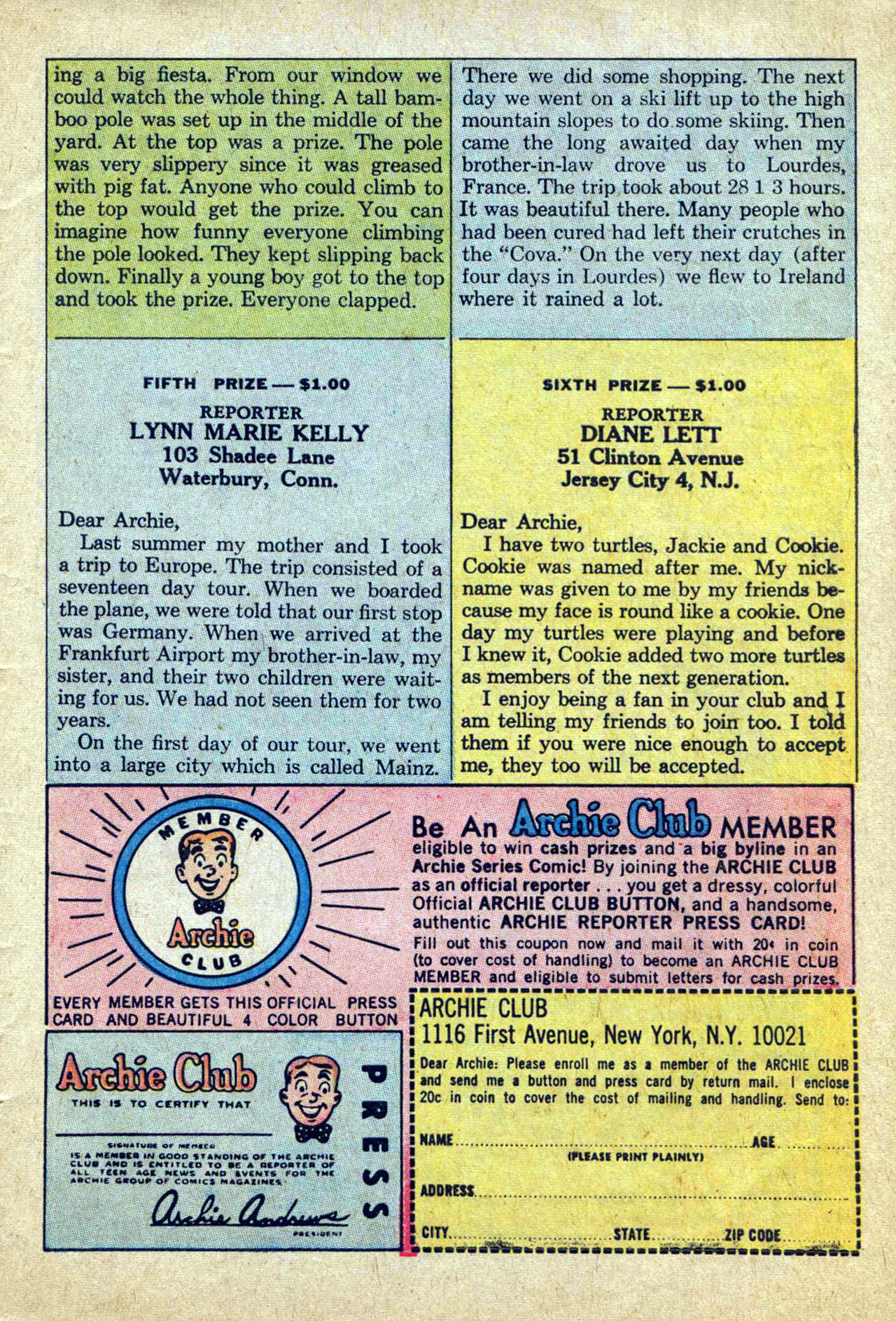 Read online Reggie and Me (1966) comic -  Issue #26 - 27