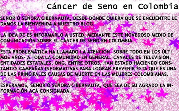 Cancer de Seno en Colombia