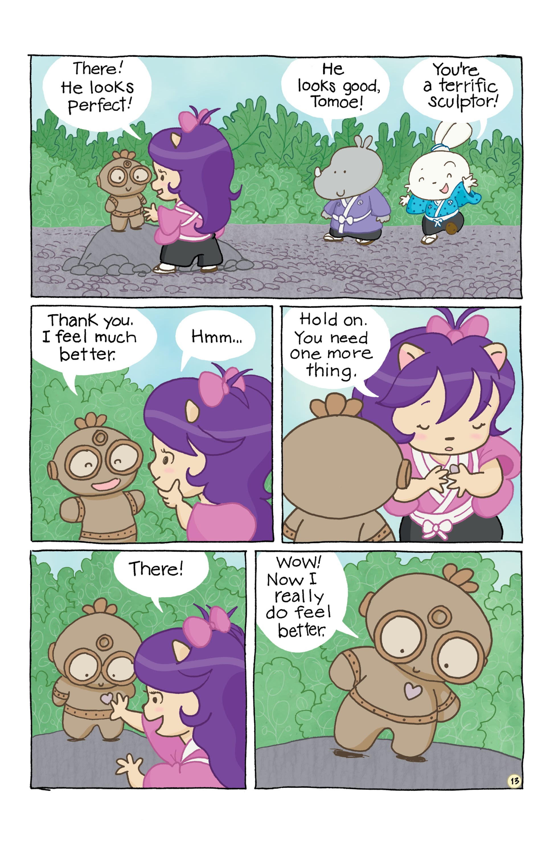 Read online Chibi-Usagi: Attack of the Heebie Chibis comic -  Issue # TPB - 18