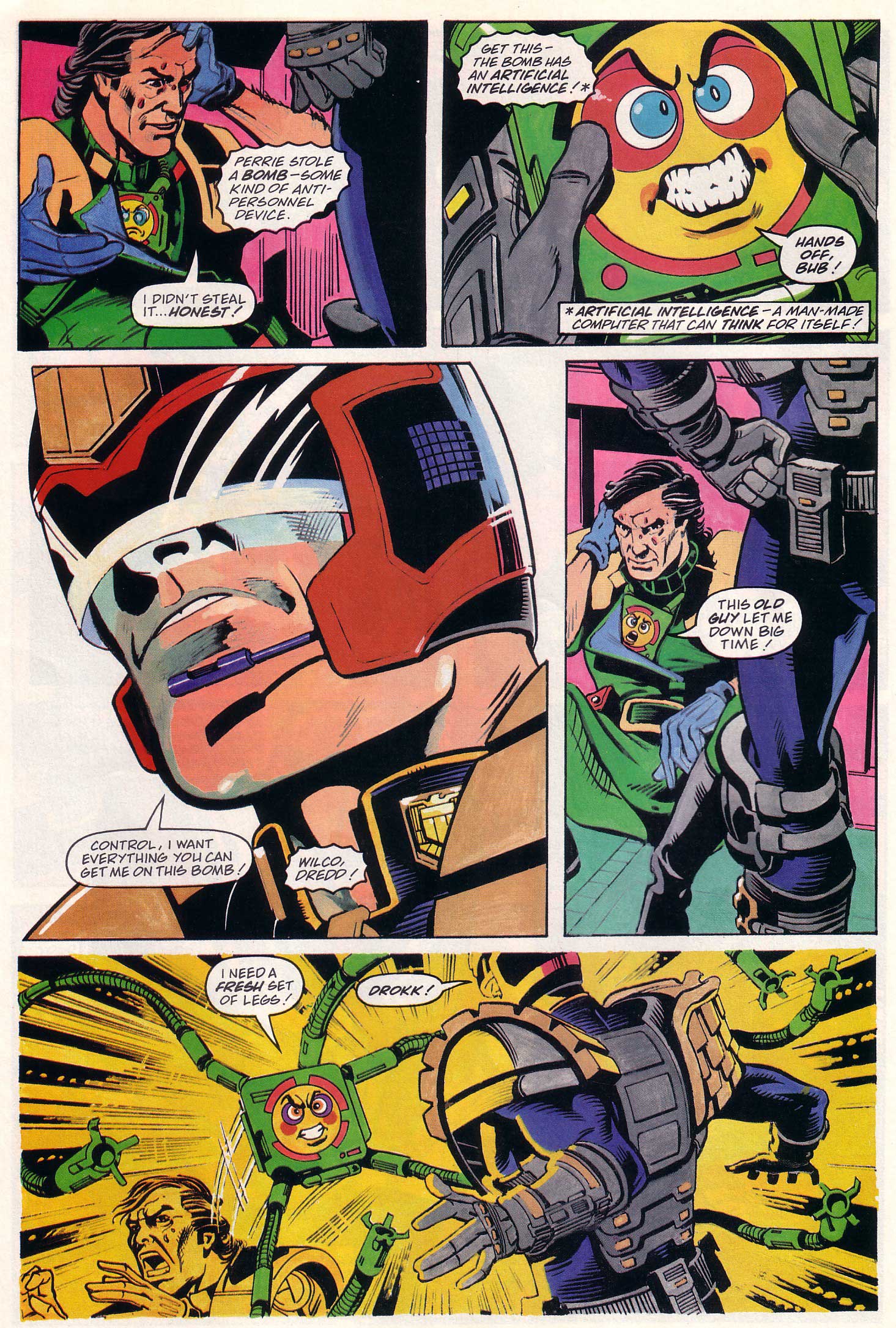 Read online Judge Dredd Lawman of the Future comic -  Issue #15 - 8