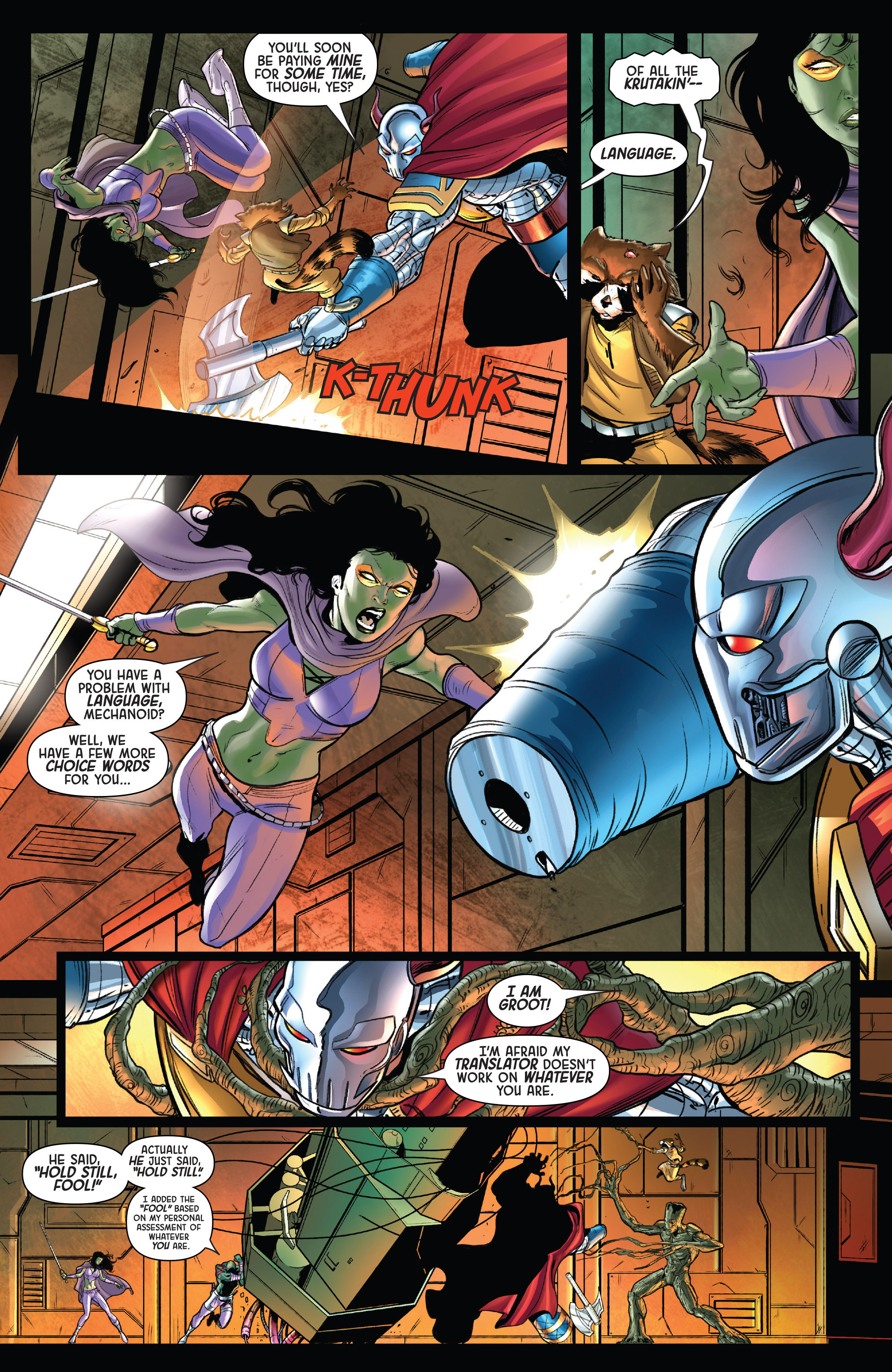 Read online Guardians of the Galaxy: Dream On comic -  Issue # Full - 14