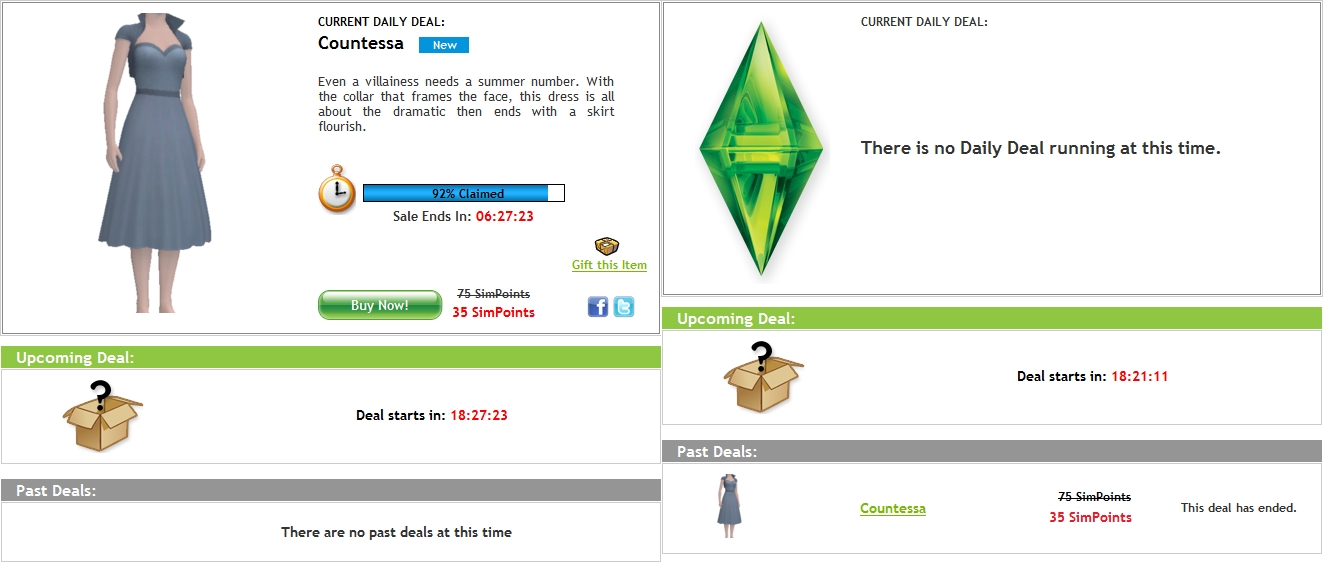 The Sims 3 Info JP The Sims 3 Store Daily Deal