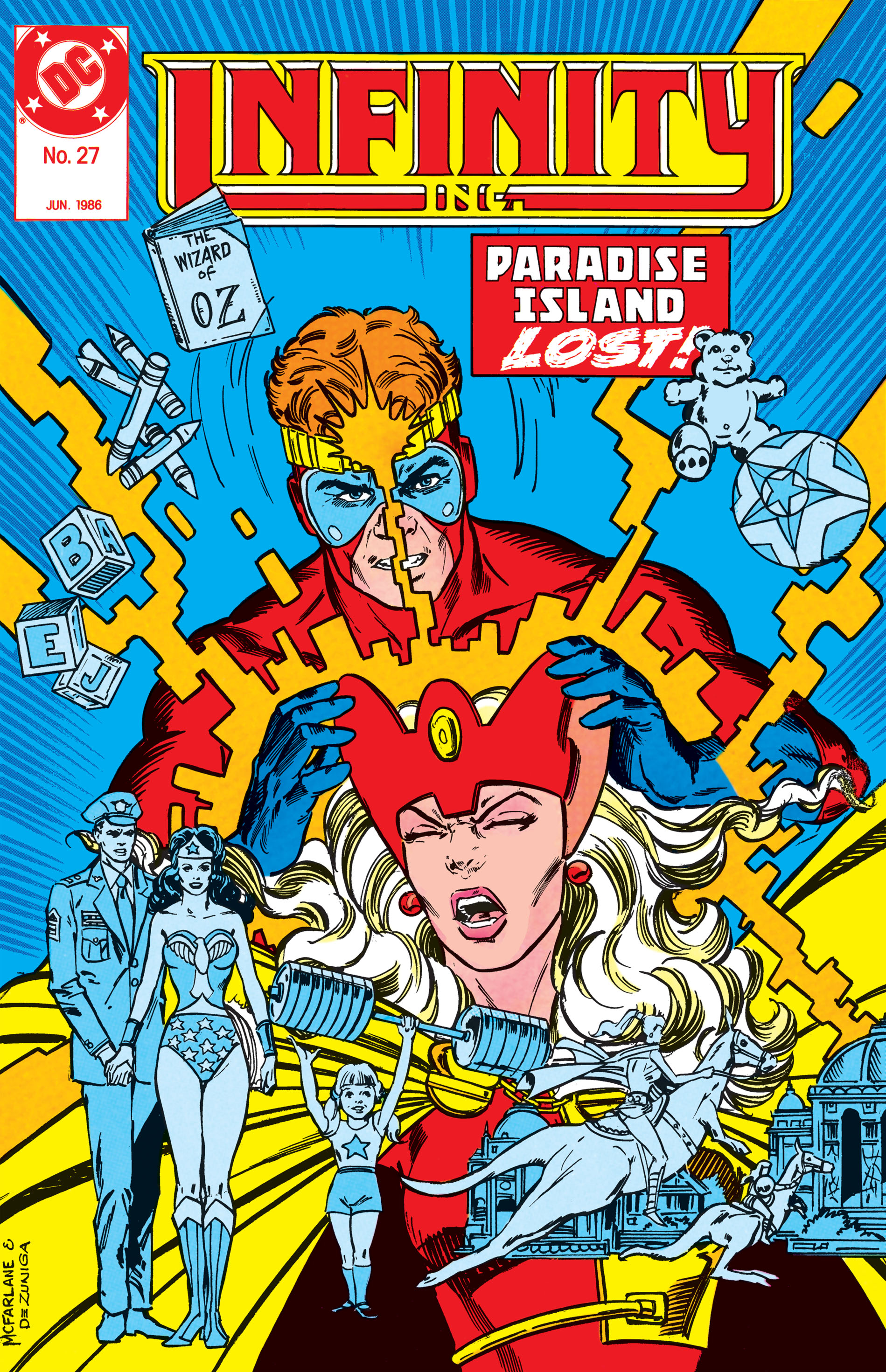Read online Infinity Inc. (1984) comic -  Issue #27 - 1