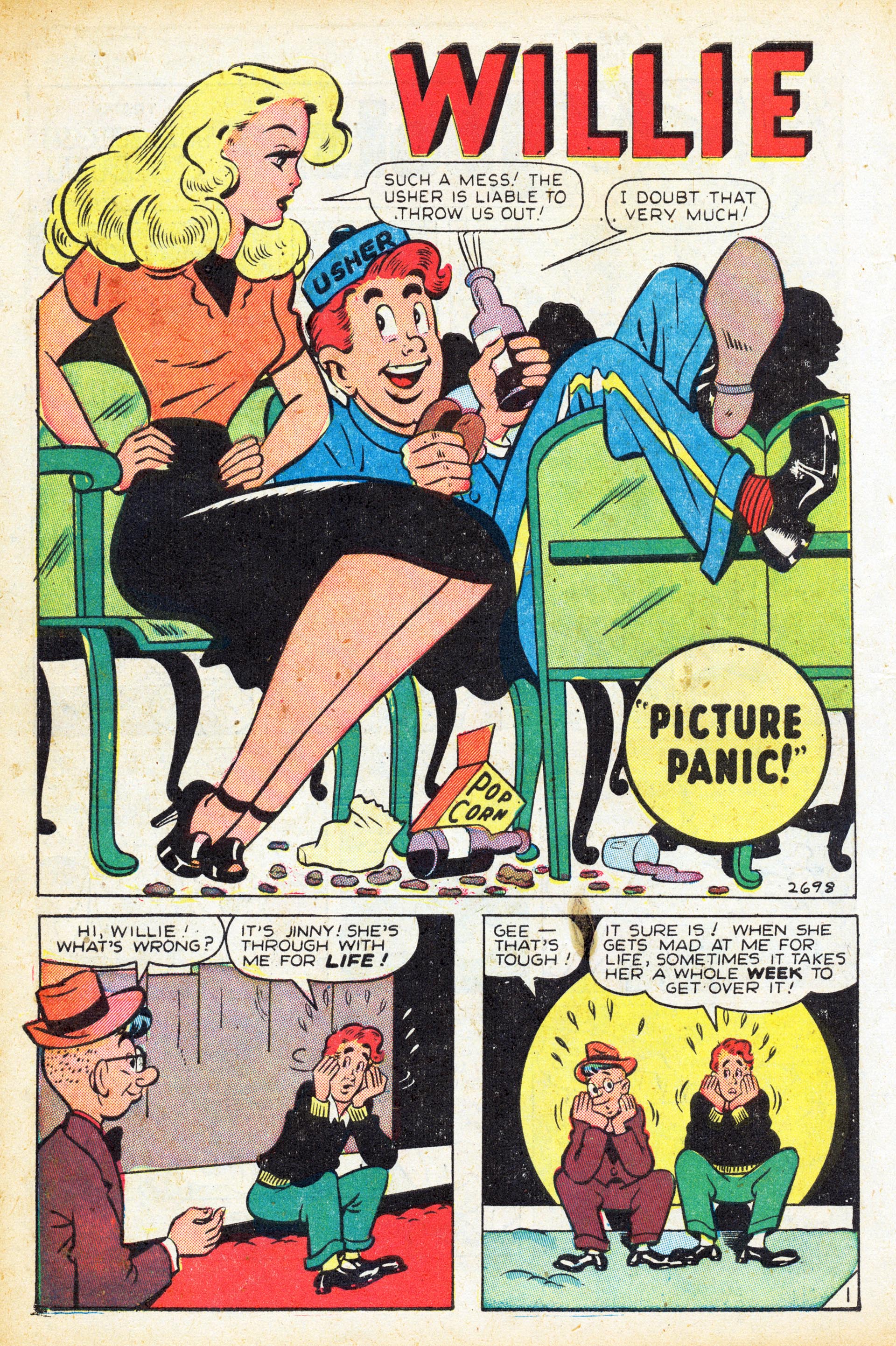 Read online Willie Comics (1946) comic -  Issue #16 - 12