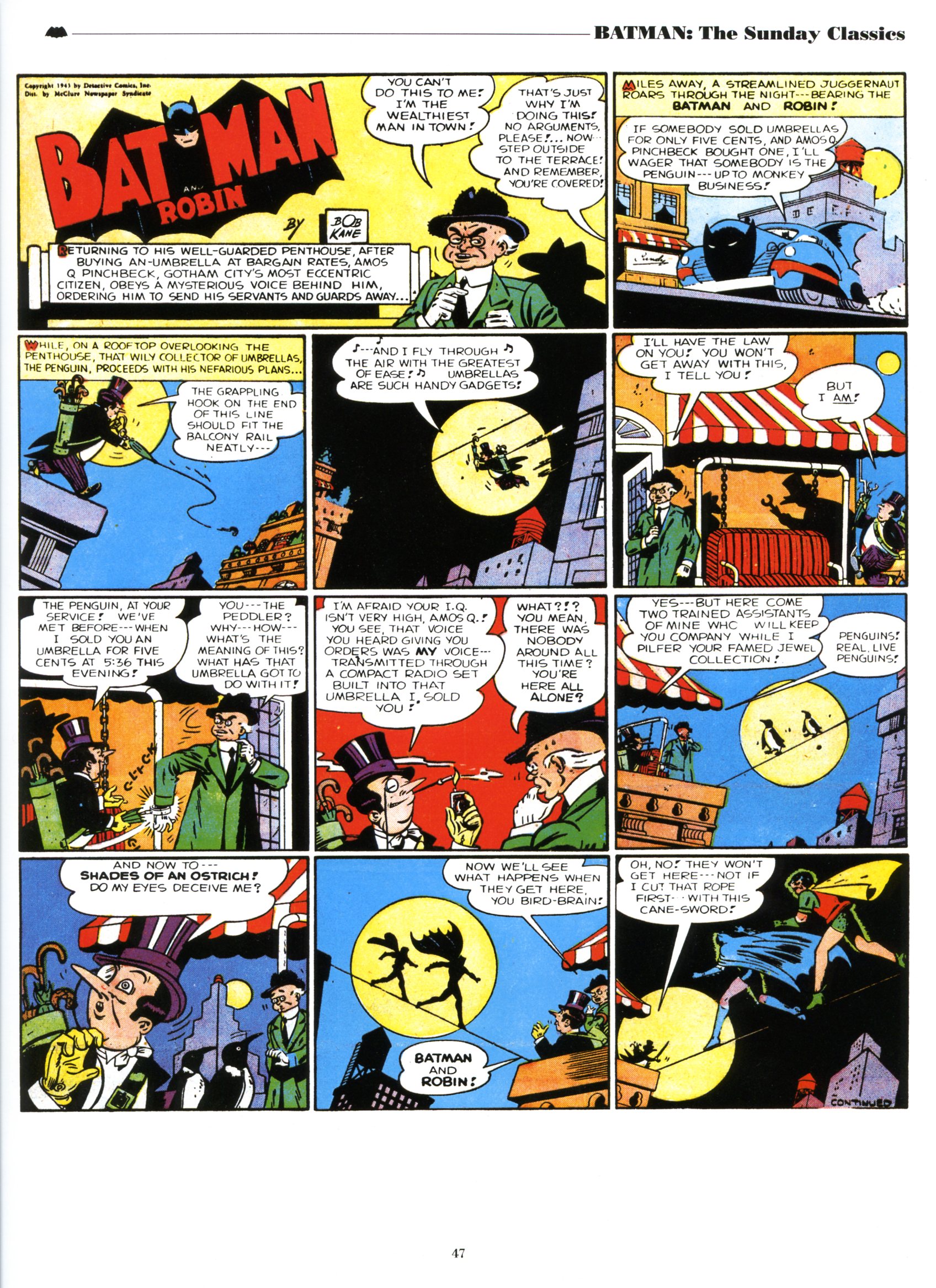 Read online Batman: The Sunday Classics comic -  Issue # TPB - 53