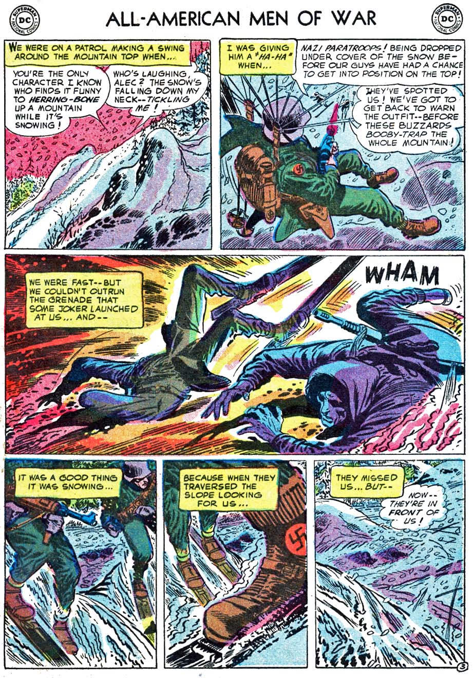 Read online All-American Men of War comic -  Issue #41 - 5