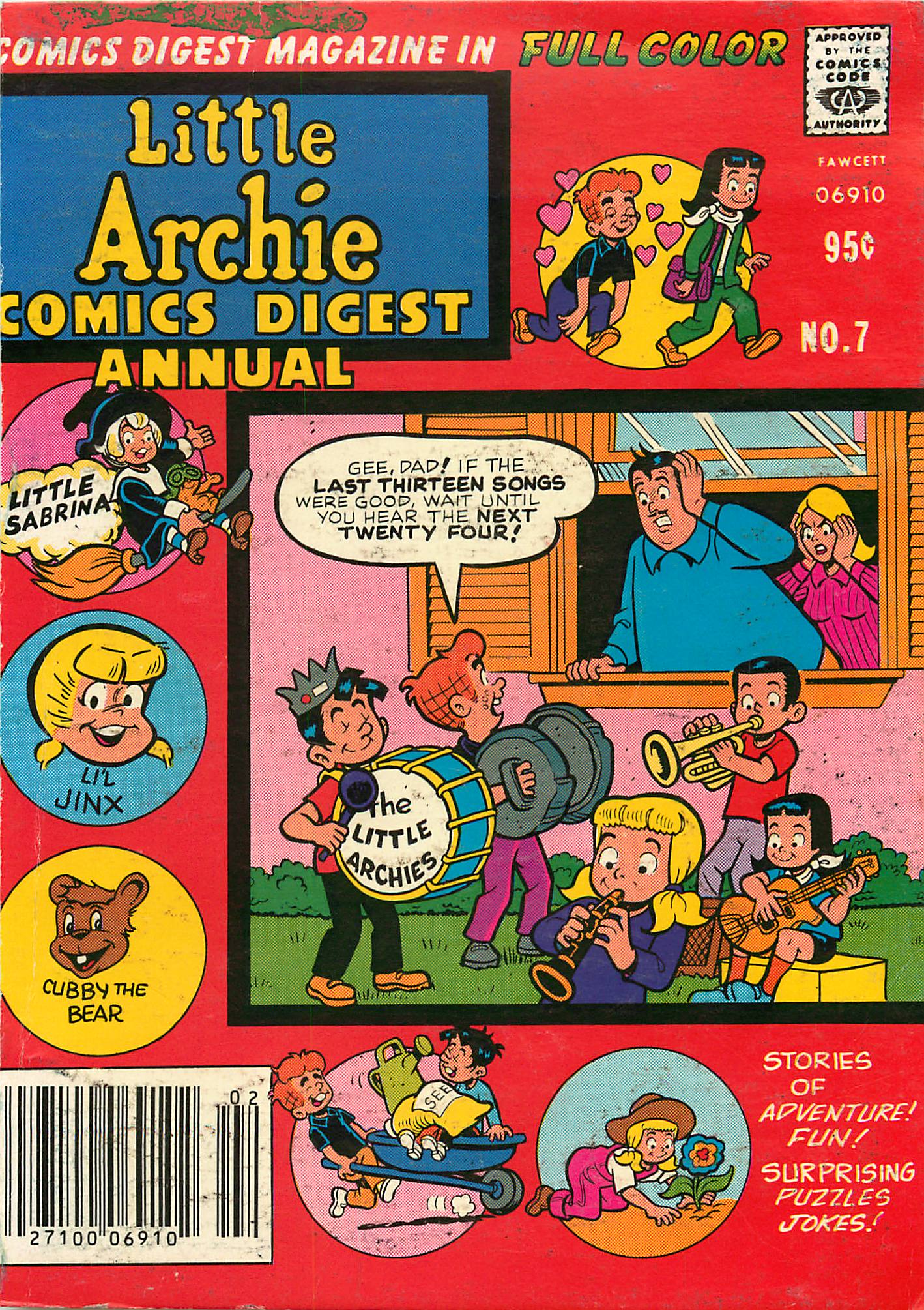 Read online Little Archie Comics Digest Magazine comic -  Issue #7 - 1