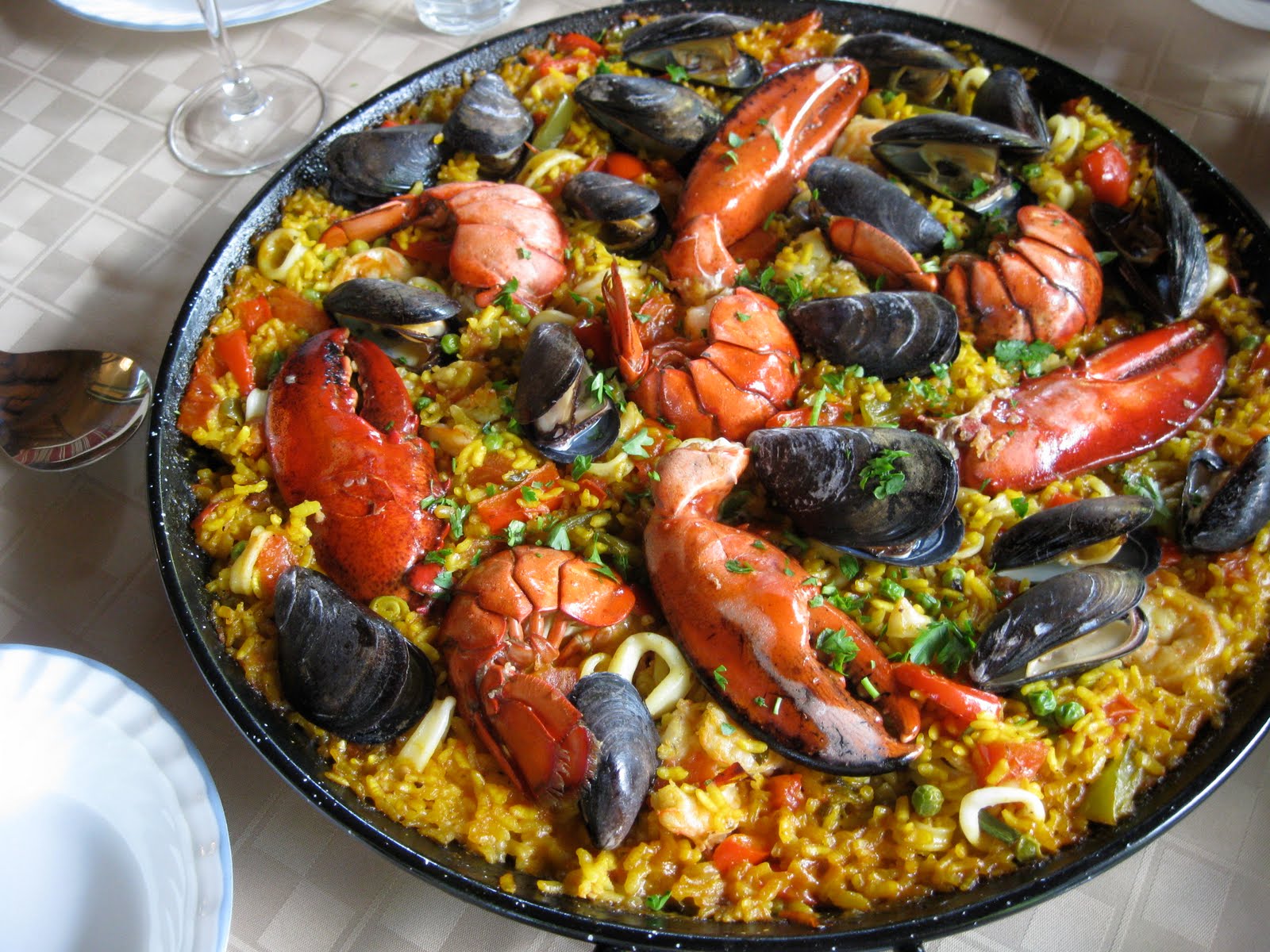 Gourmet Seafood Paella Recipe | Mexican Food Recipes