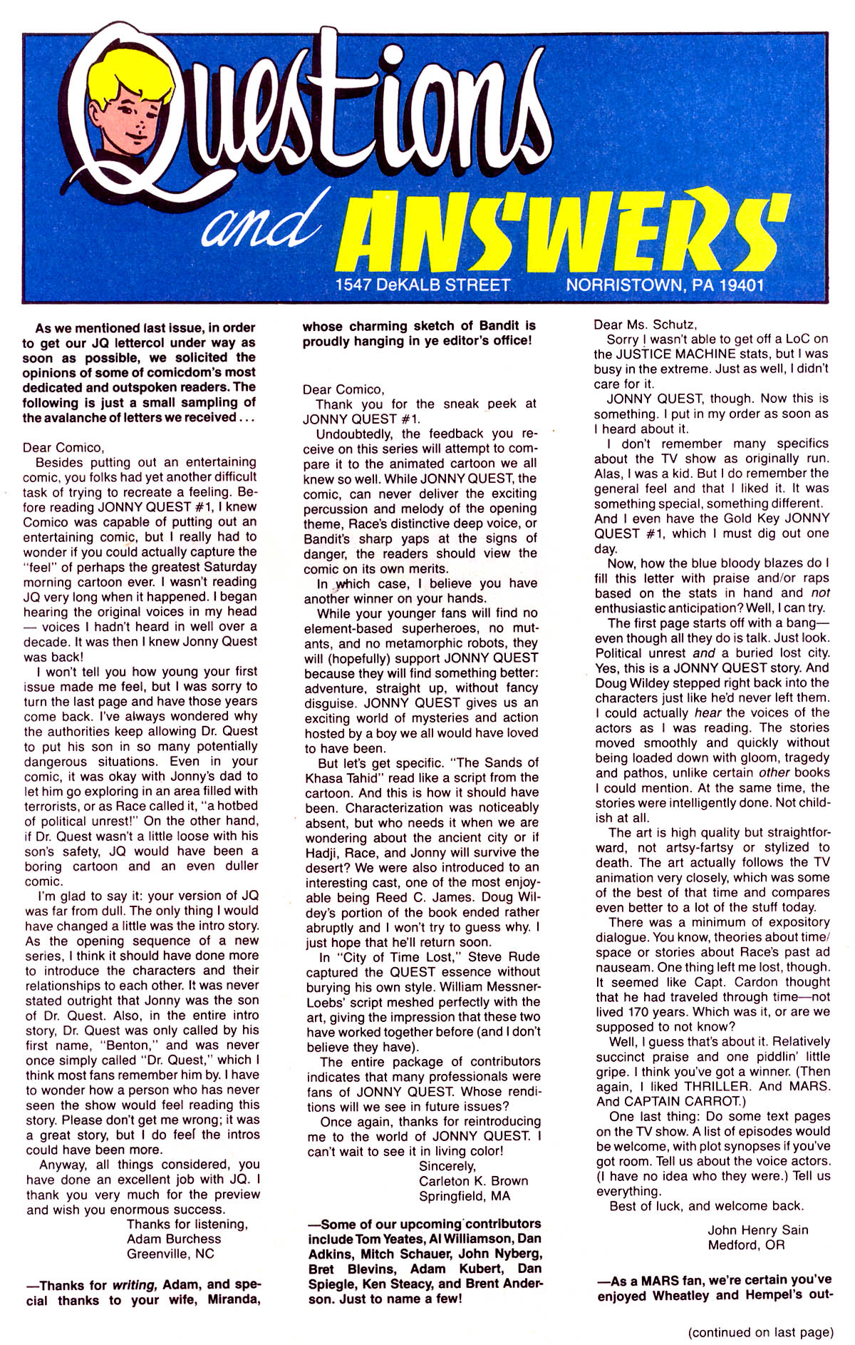 Read online Jonny Quest comic -  Issue #3 - 31