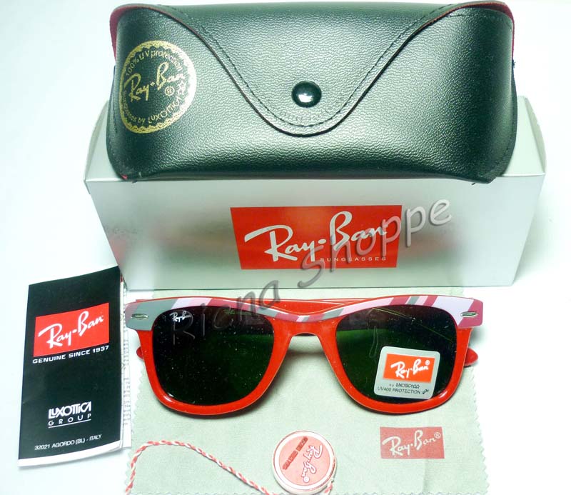 RIENA SHOPPE: Ray-Ban Wayfarer II RB2143 Stripes