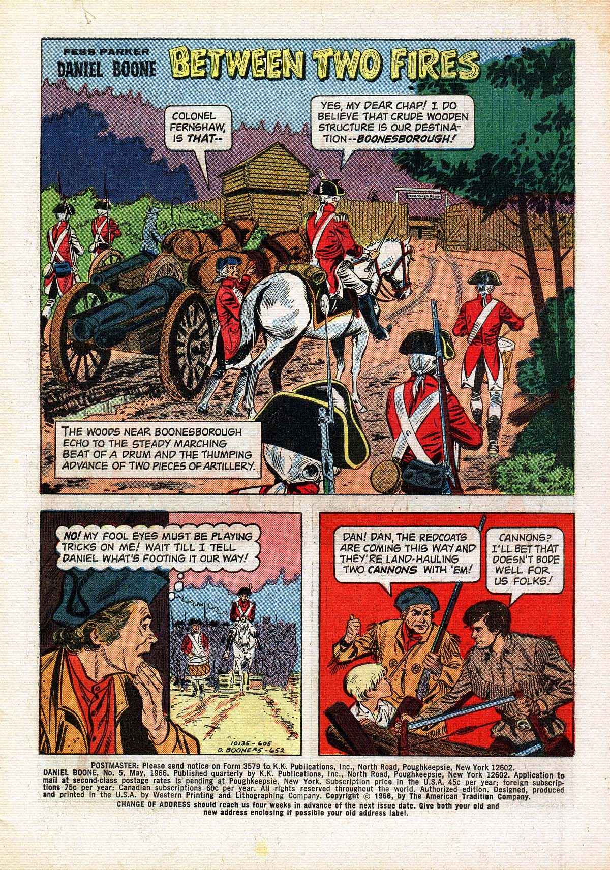 Read online Daniel Boone comic -  Issue #5 - 3