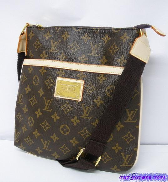 The Flower Tots: Louis Vuitton L V Monogram Sling /Handbag / Bag