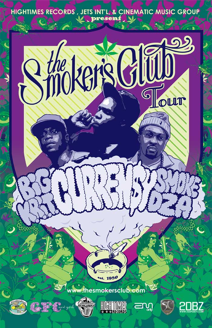 DRE FRESH T.V. The Smokers Club Tour Coming To Wilmington, NC