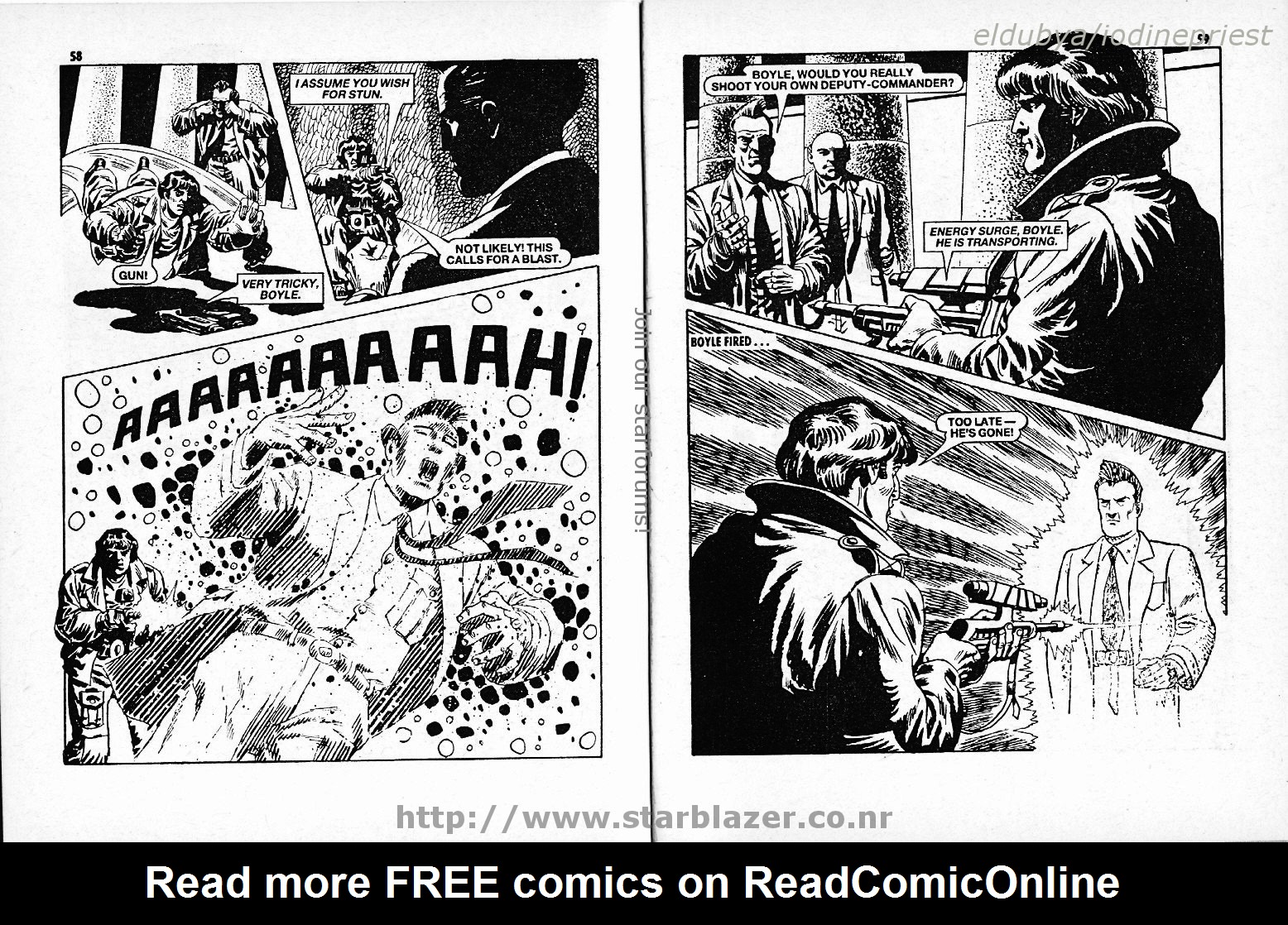 Read online Starblazer comic -  Issue #197 - 31