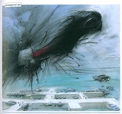 Tegneseriepolitiet Enki Bilal Monster Tetralogien