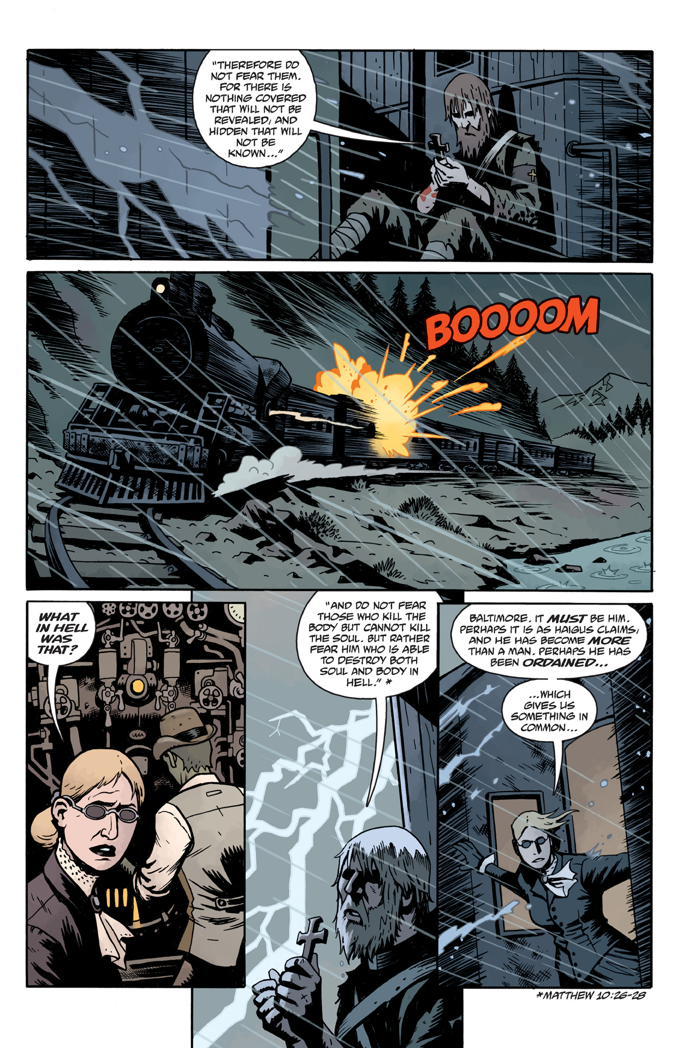 Read online Baltimore: The Infernal Train comic -  Issue #3 - 6