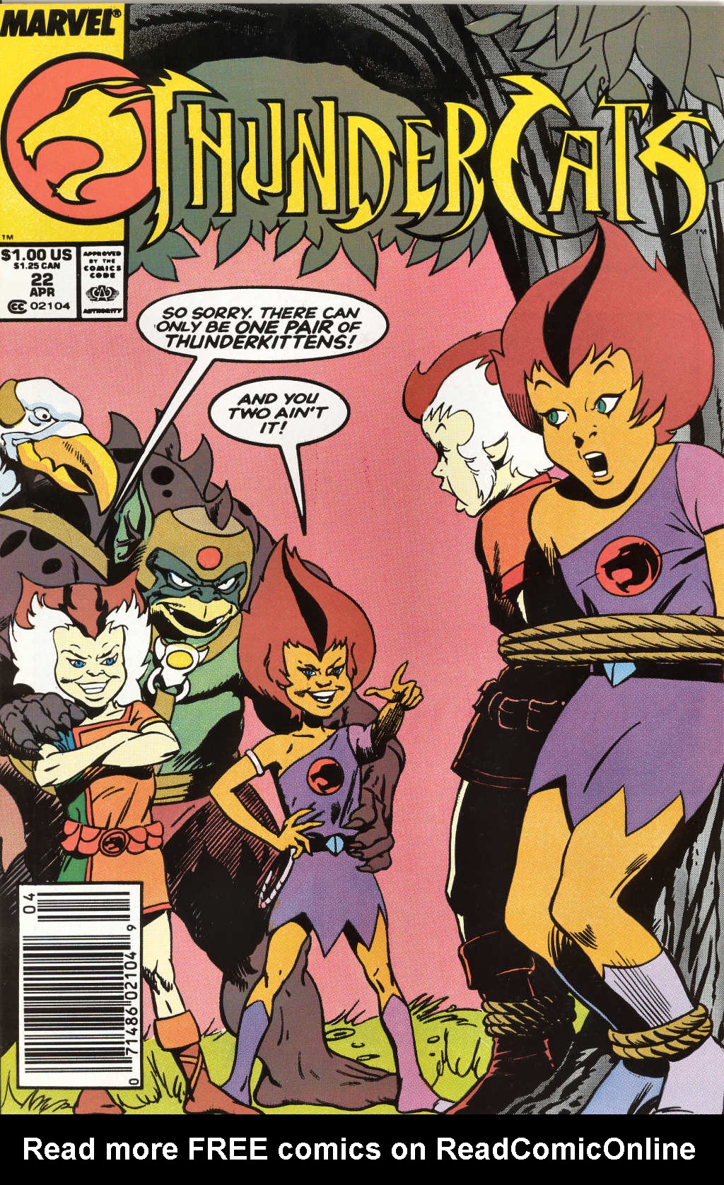 Read online ThunderCats (1985) comic -  Issue #22 - 1