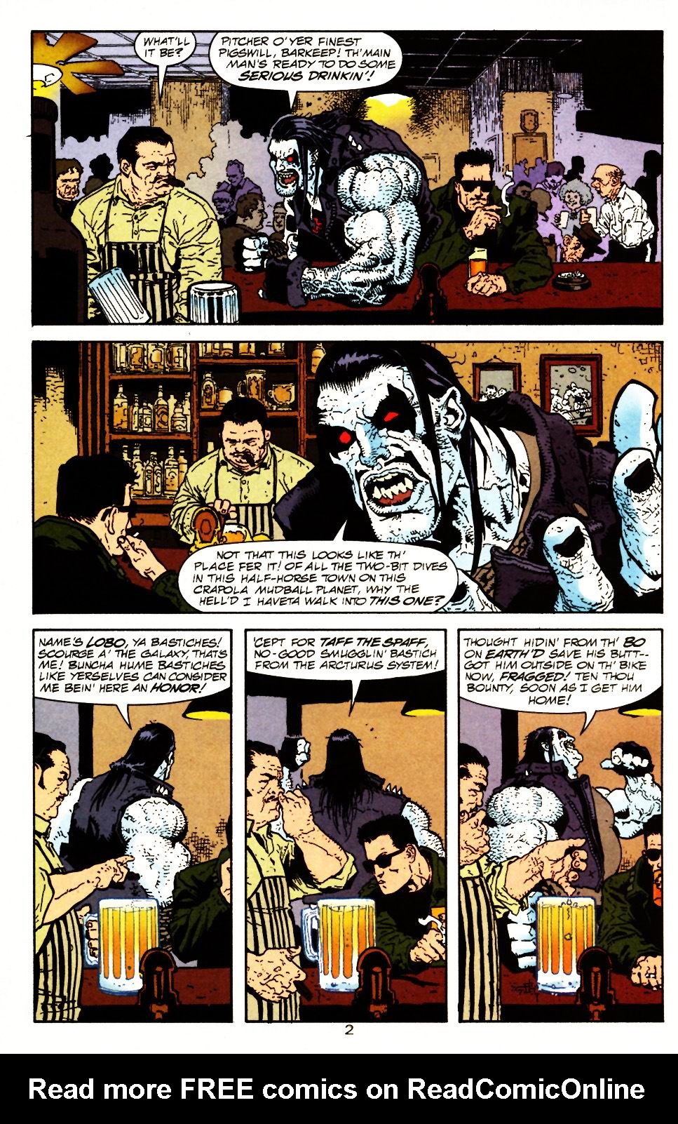 Read online Hitman/Lobo: That Stupid Bastich comic -  Issue # Full - 3