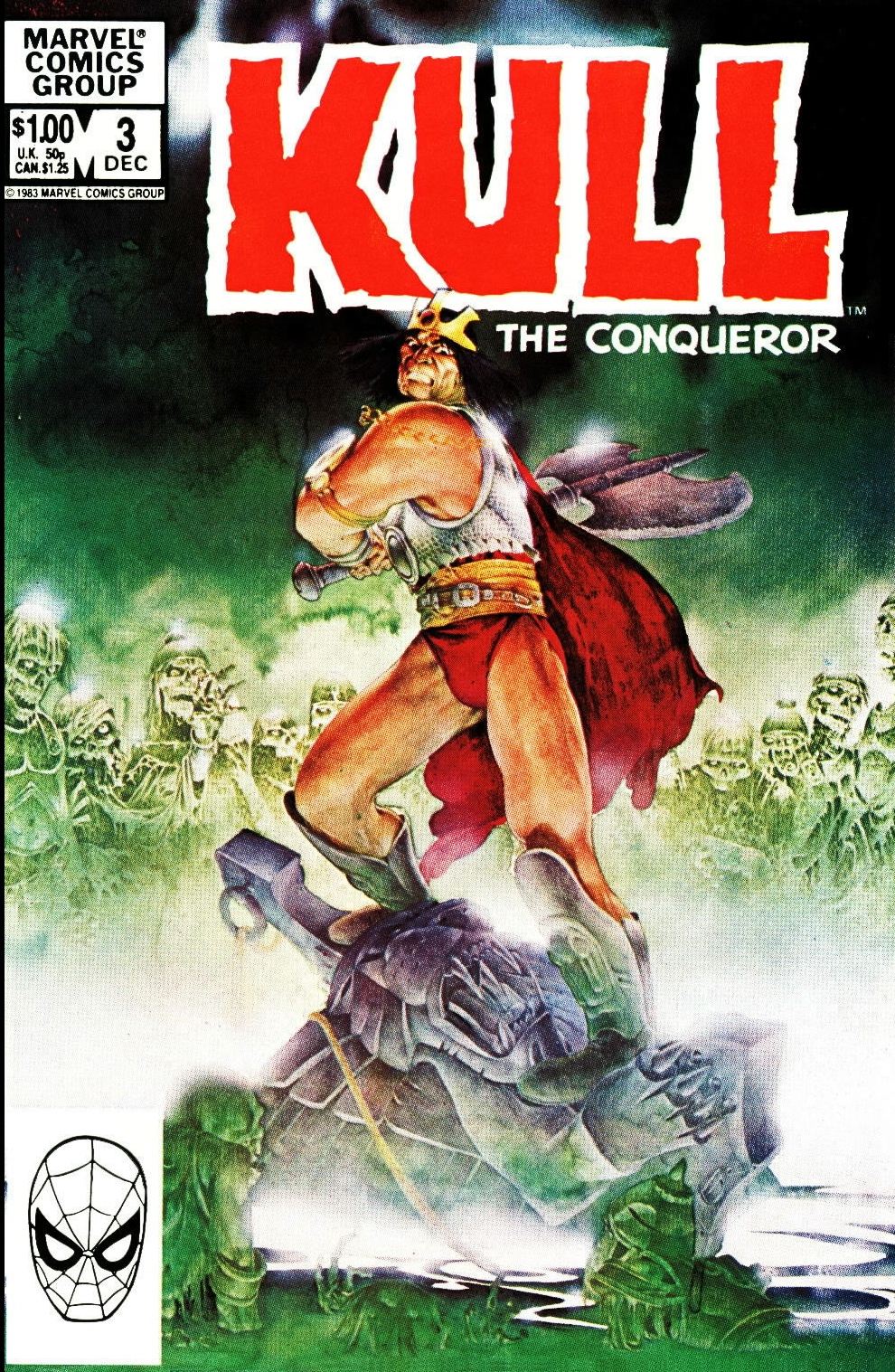 Read online Kull The Conqueror (1983) comic -  Issue #3 - 1