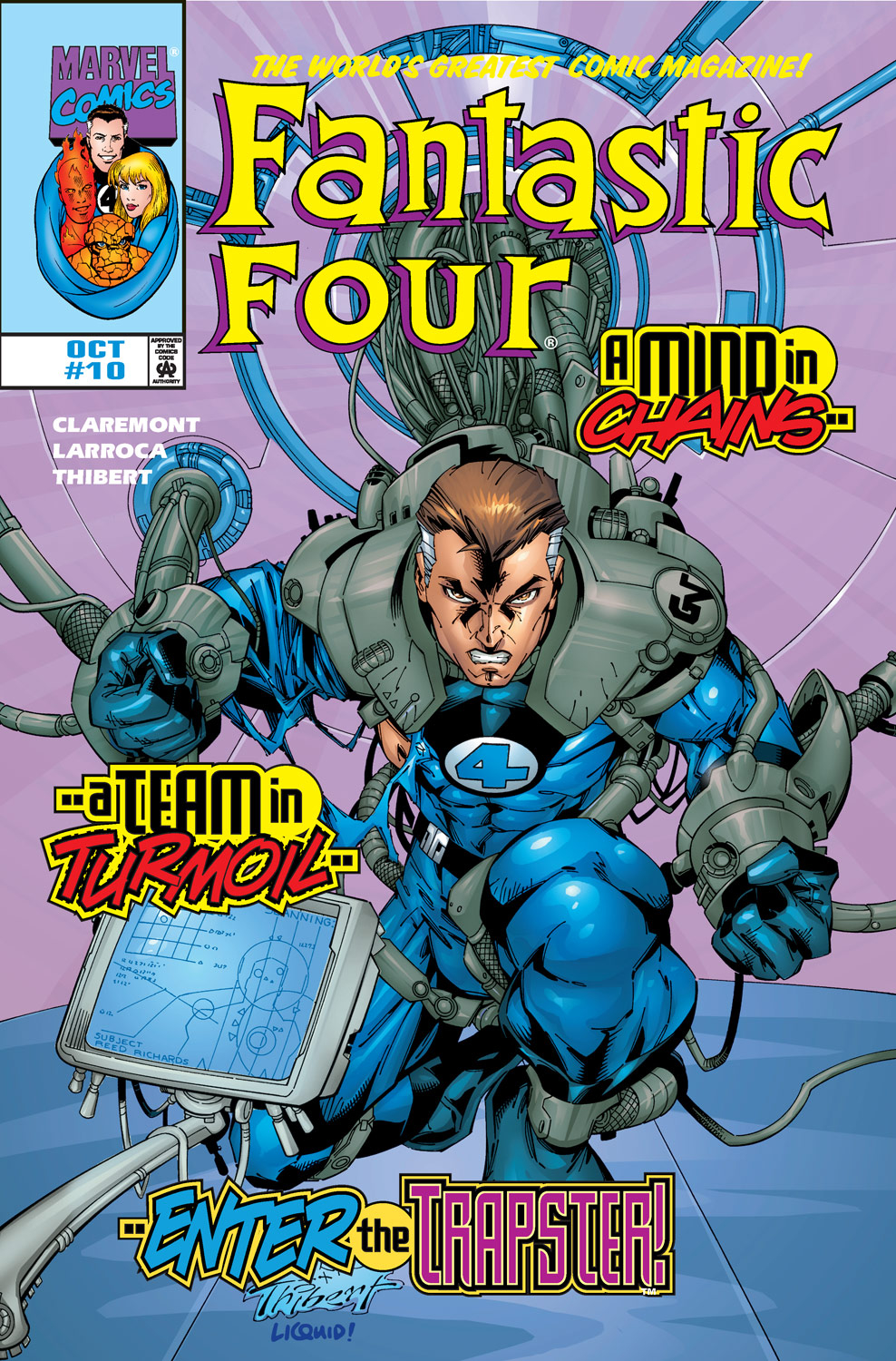 Read online Fantastic Four (1998) comic -  Issue #10 - 1