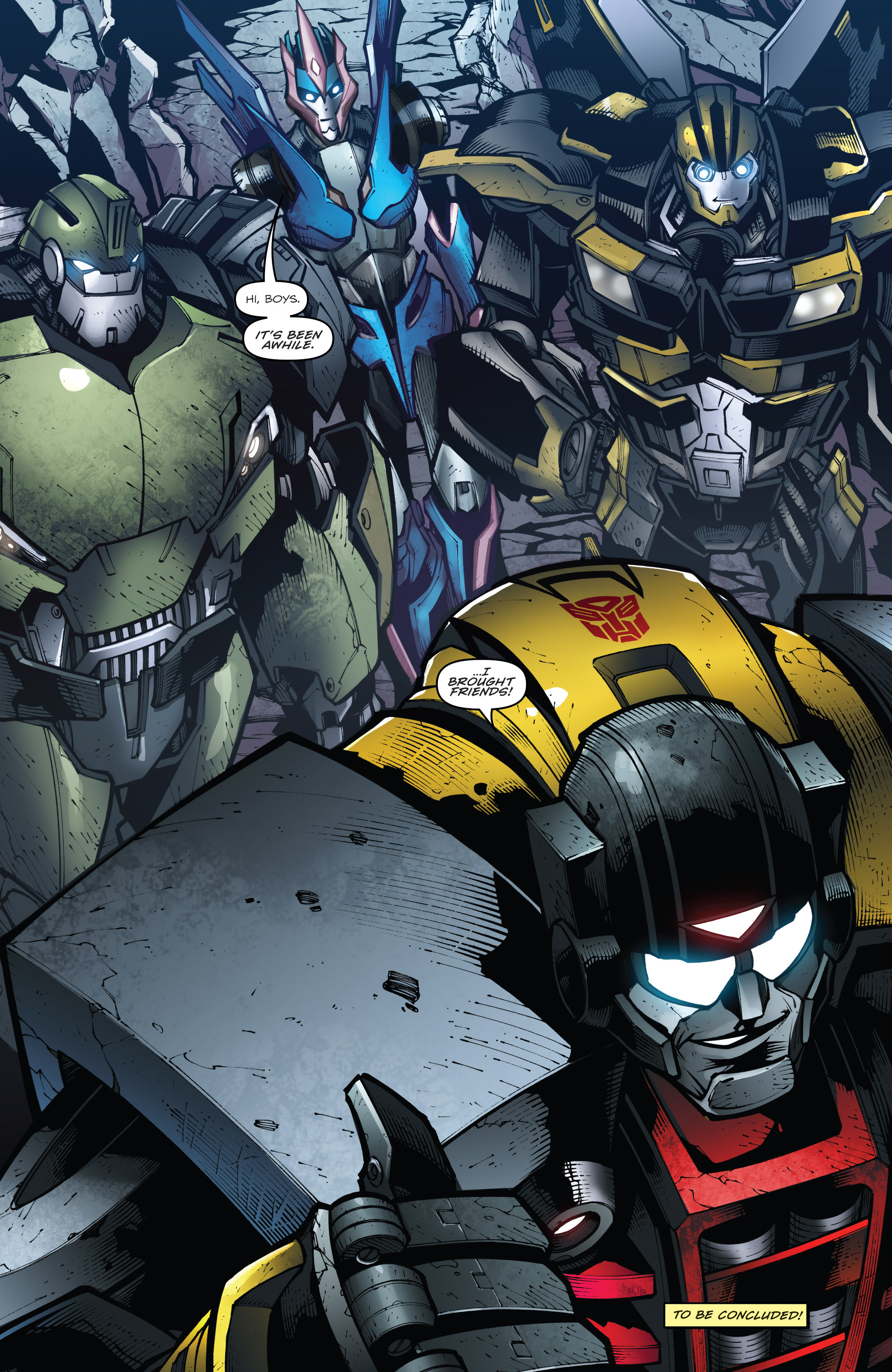 Read online Transformers Prime: Beast Hunters comic -  Issue #7 - 24