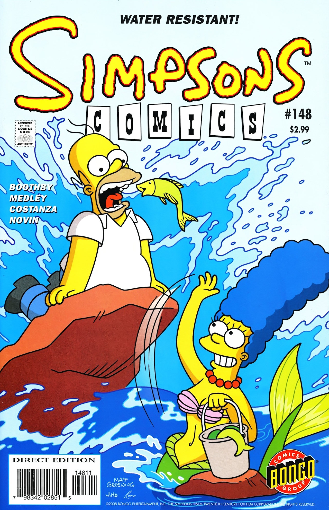 Read online Simpsons Comics comic -  Issue #148 - 1