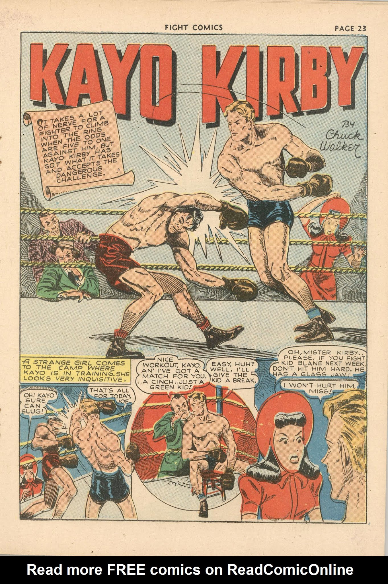 Read online Fight Comics comic -  Issue #16 - 26