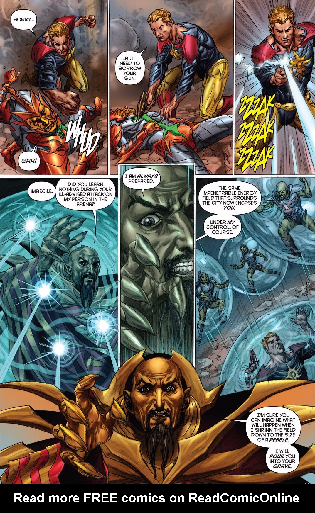 Read online Flash Gordon: Zeitgeist comic -  Issue # TPB - 168