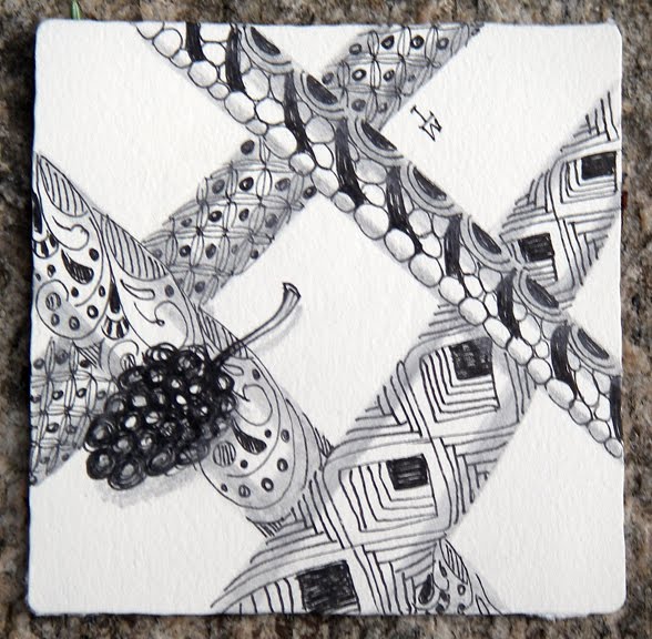 Zentangle: Bordering on