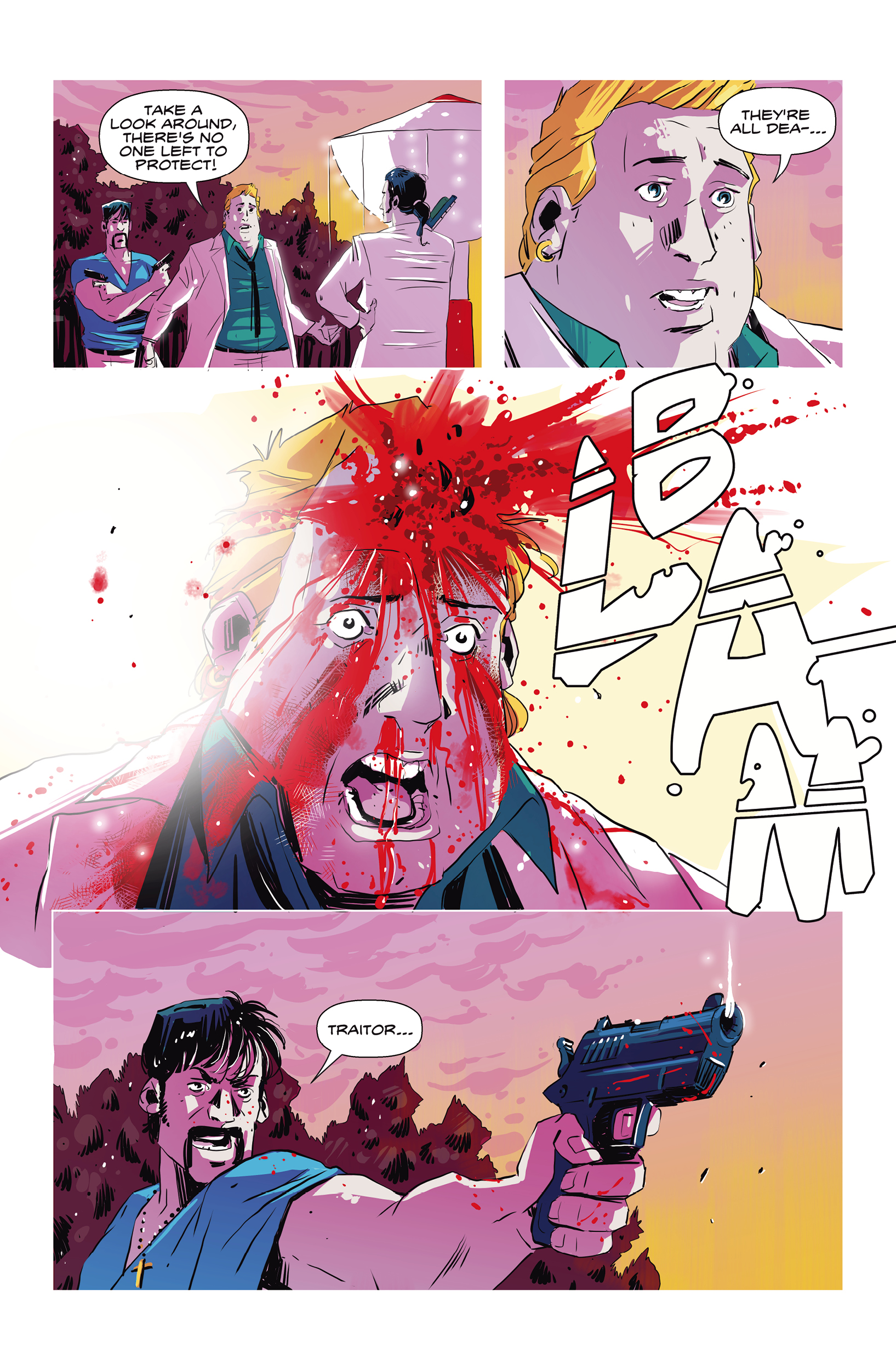 Read online Hotline Miami 2: Wrong Number comic -  Issue #4 - 20