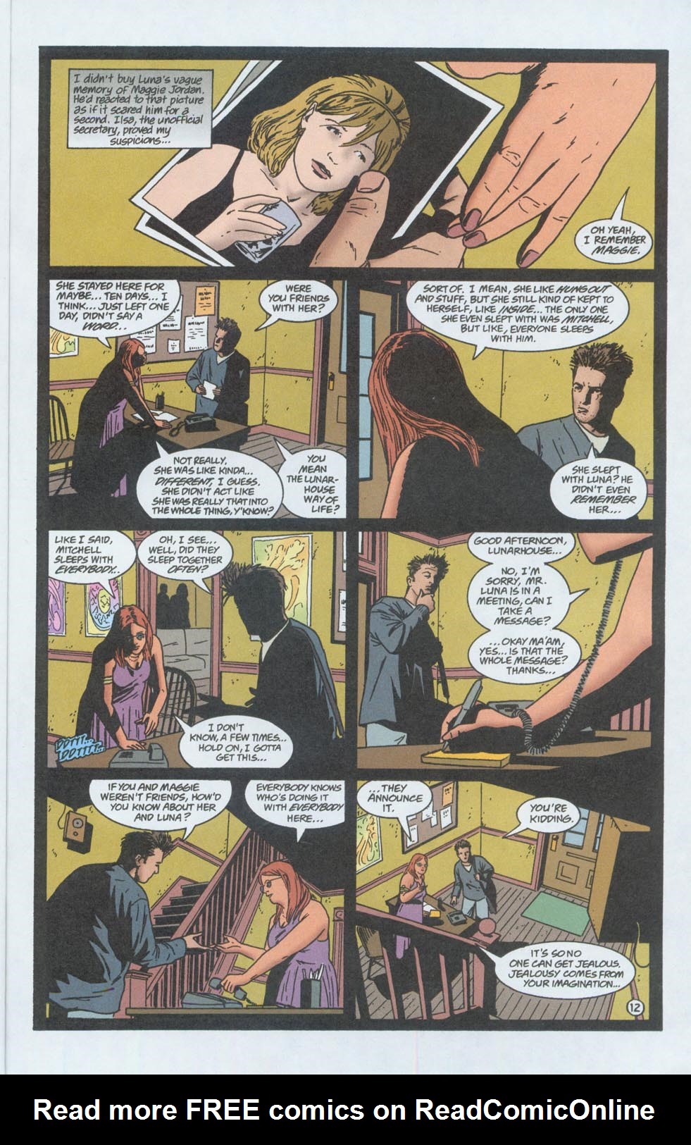 Read online Scene of the Crime comic -  Issue #1 - 13