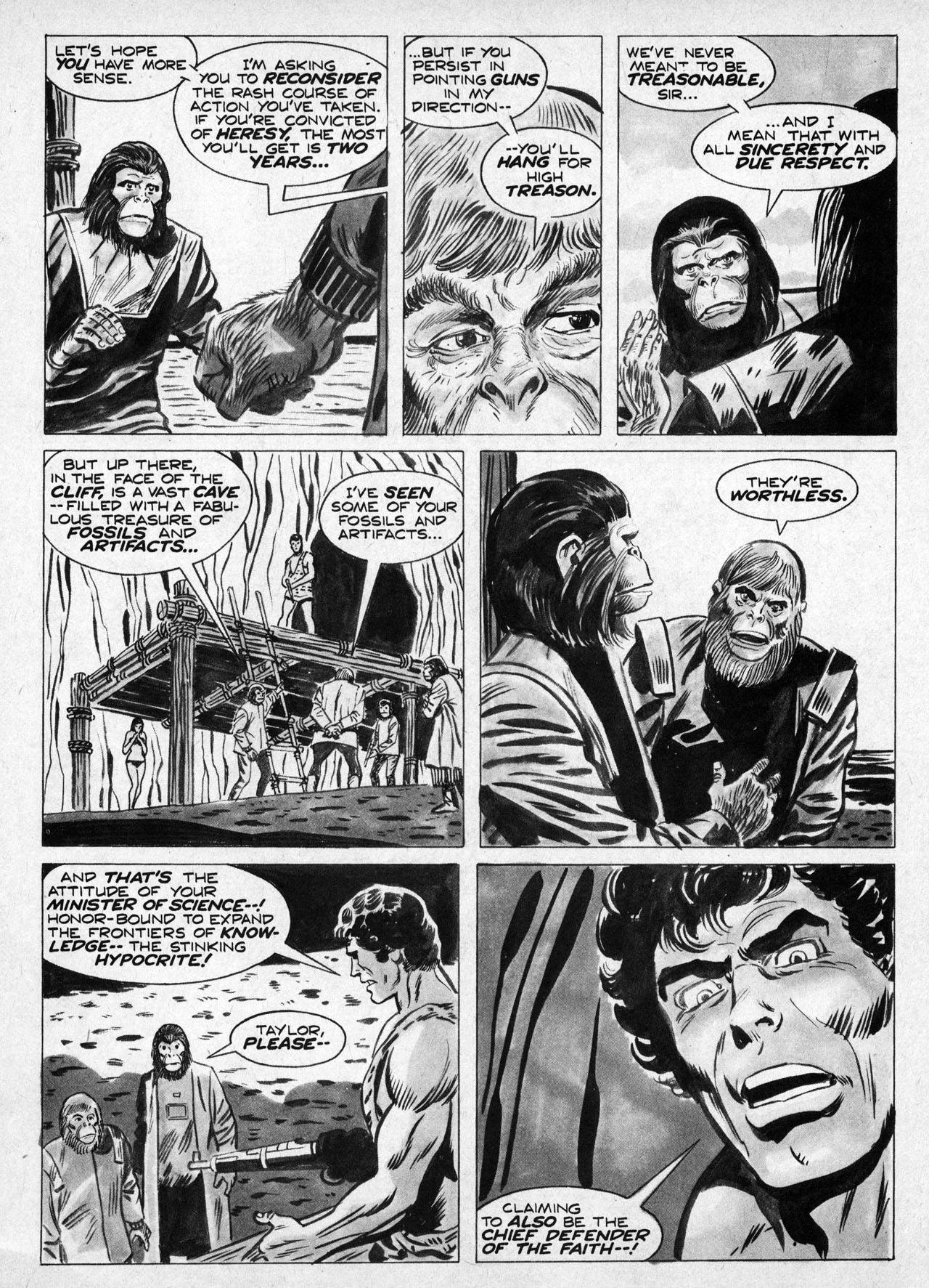 Read online Planet of the Apes comic -  Issue #5 - 65