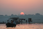 Lever de soleil sur le Gange (Varanasi)