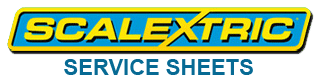 Scalextric Service Sheets