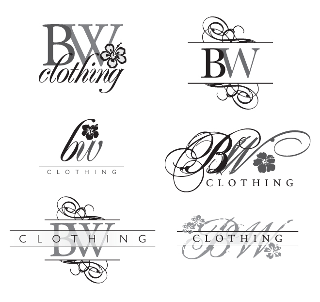 JE Design & Illustration: Logos: BW Clothing