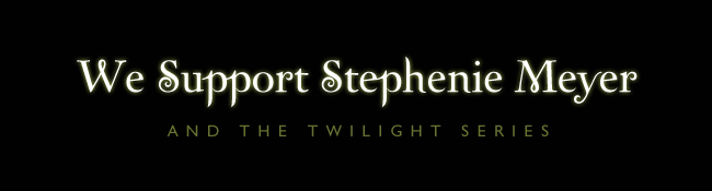 Support Stephenie Meyer