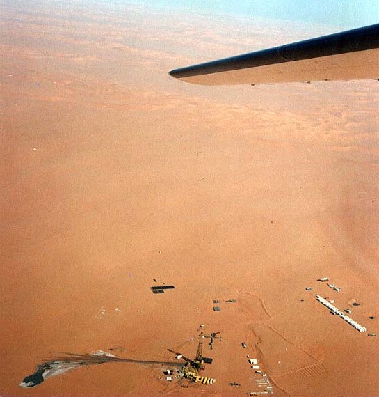 Sahara Desert 1988, Southern Libya, North Africa.