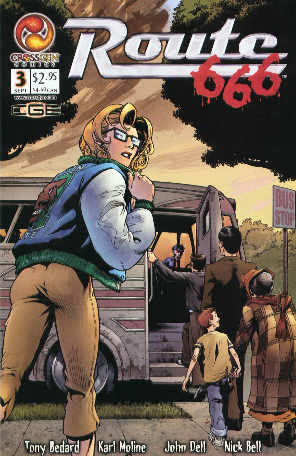 Read online Route 666 comic -  Issue #3 - 1