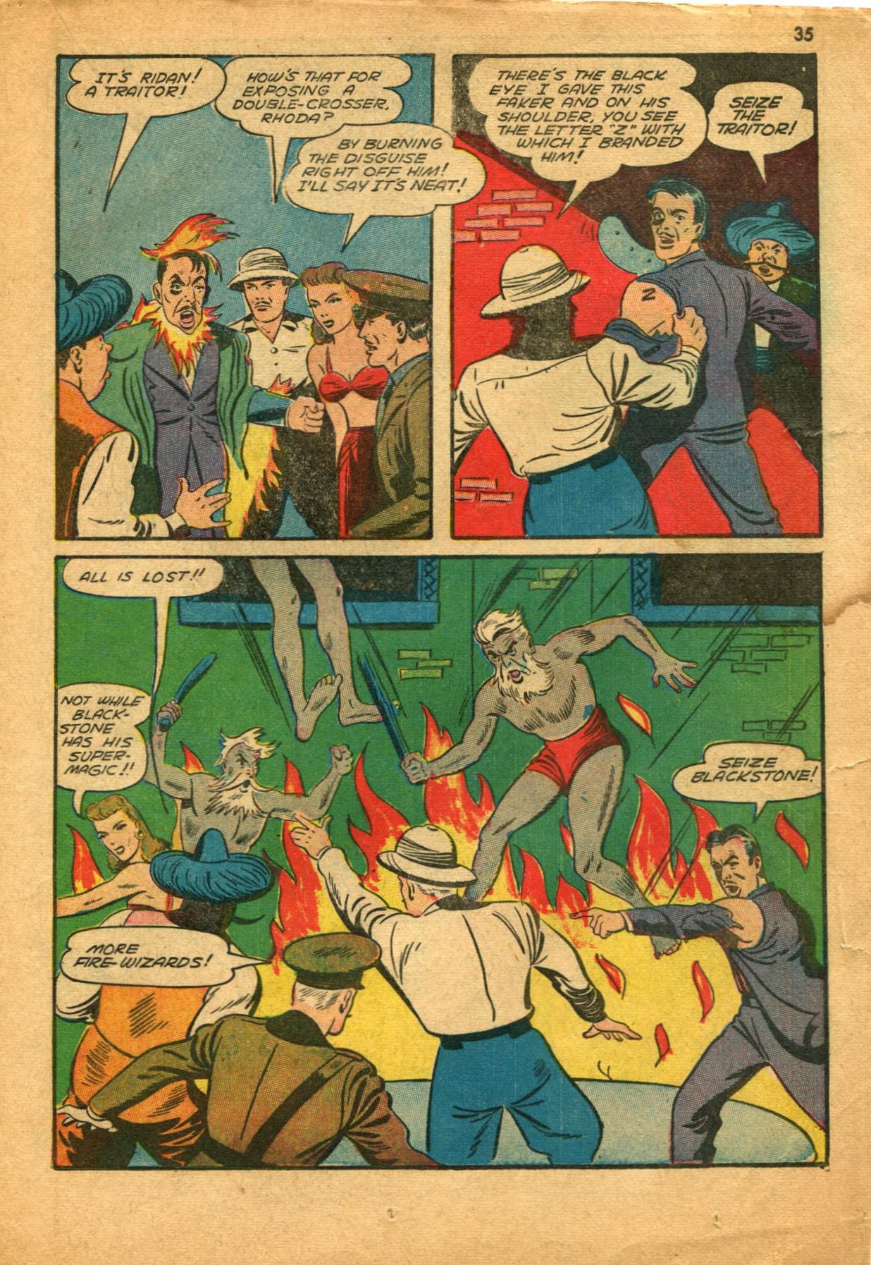 Read online Super-Magician Comics comic -  Issue #11 - 35