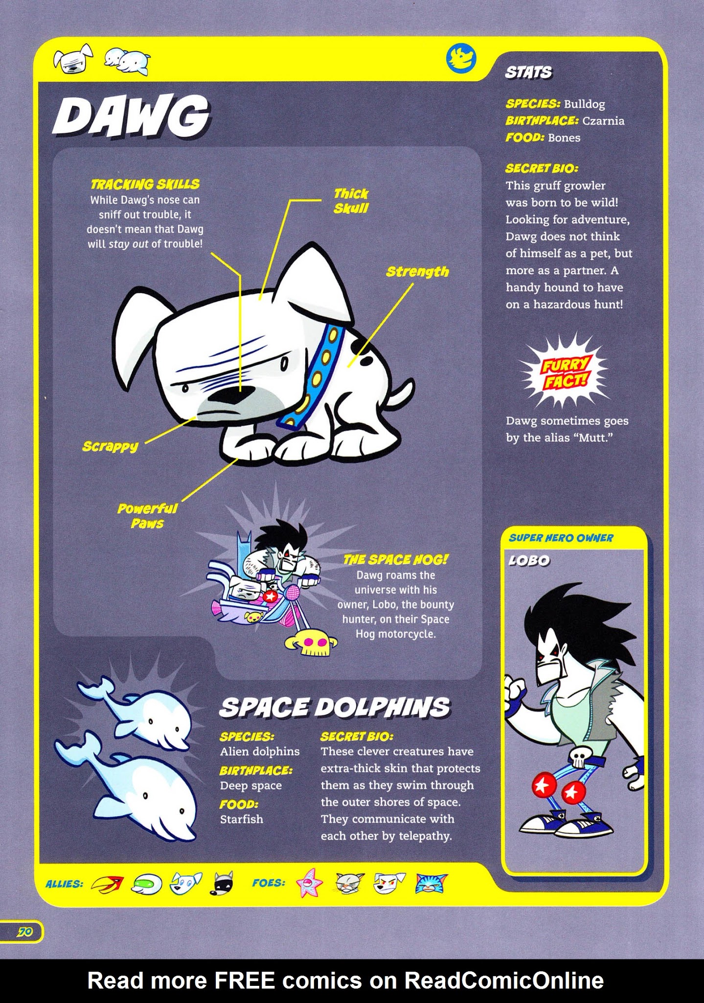 Read online DC Super-Pets Character Encyclopedia comic -  Issue # TPB - 72